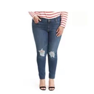 Levi’s 711 18W short skinny jeans new w/out tags